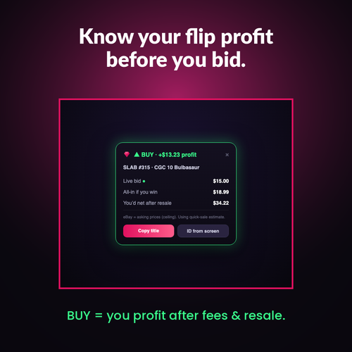 Ruby — Live Flip-Profit Assistant for Whatnot